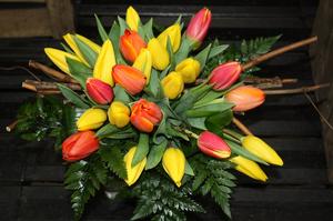 BOUQUET MULTICOLOR TULIPES BRETONNES